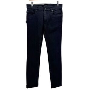 Prada‎ Men's Black Stretch Denim Jeans Tight Fit Size 29 NWT Made in Romania